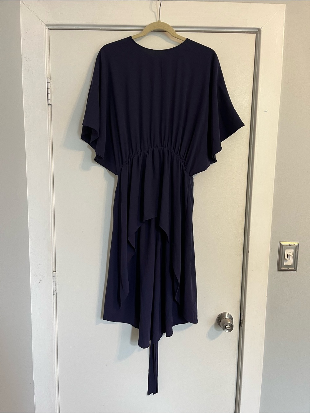 Sachin + Babi Navy Blue Sleeveless High-low Dress Top Solange Blouse small - Picture 2 of 8